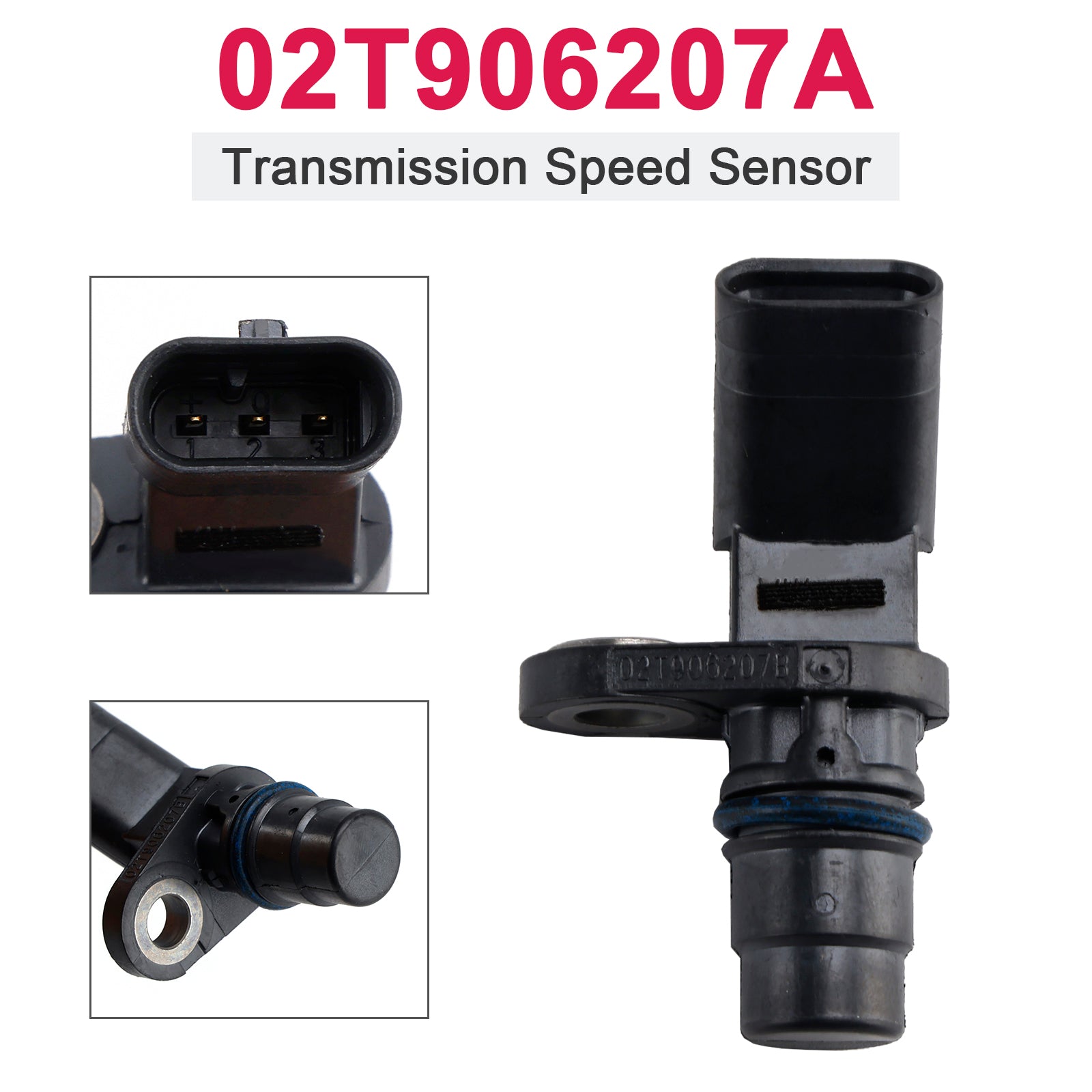 Transmission Speed Sensor 02T906207A for Audi A1 A3 Q2 Q3