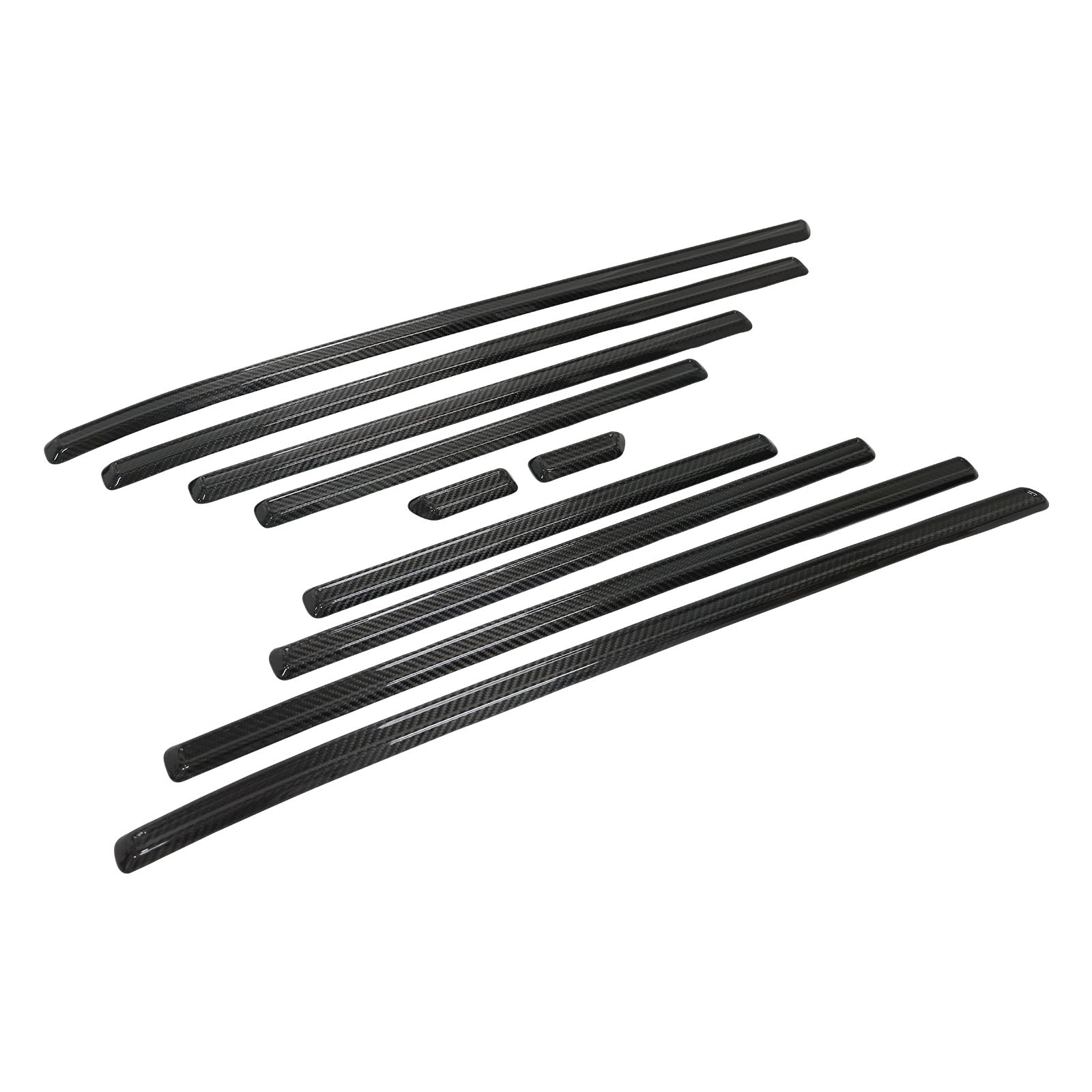 2019-2026 Fit Benz G Class W464 W465 Dry Carbon Door Body Side Molding Trim