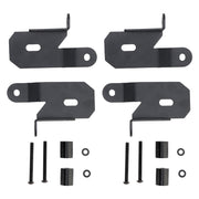 2 Pack 7318 A-Pillar Black Light Mount Brackets For Jeep Wrangler Jl 2018-2019