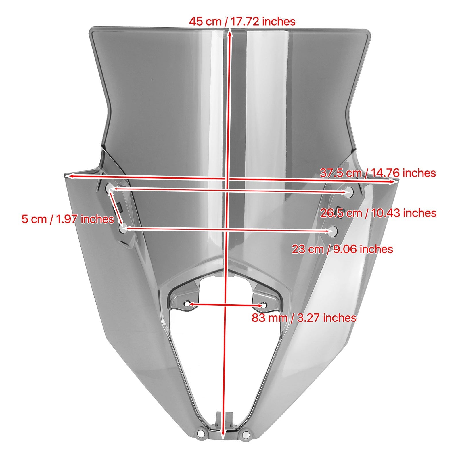 2020-2022 Kawasaki NINJA 650 ER6F Windshield Windscreen Protector