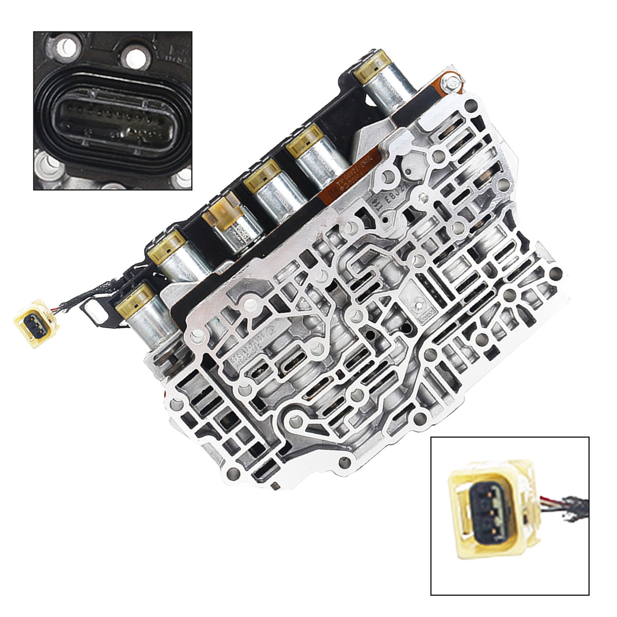 2015 2016 2017 Ford Transit Connect 2.5L Duratec CNG A/T Titanium Mini Passenger Van , Transmission Valve Body With Solenoids 6F35 Generic