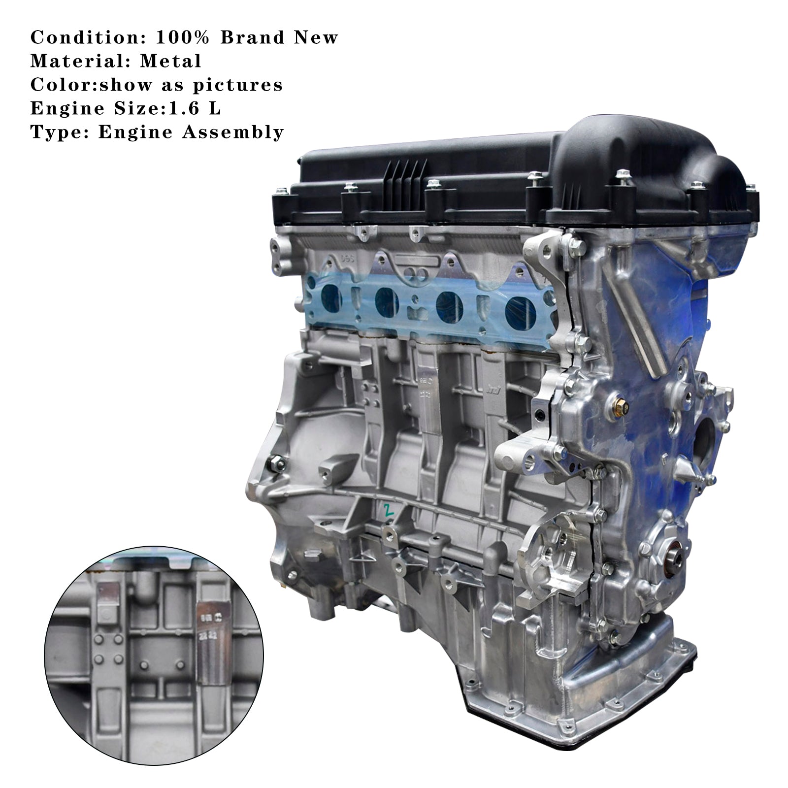 2006?C2012 Kia Cee'd (ED) G4FC Engine Assembly 1.6L
