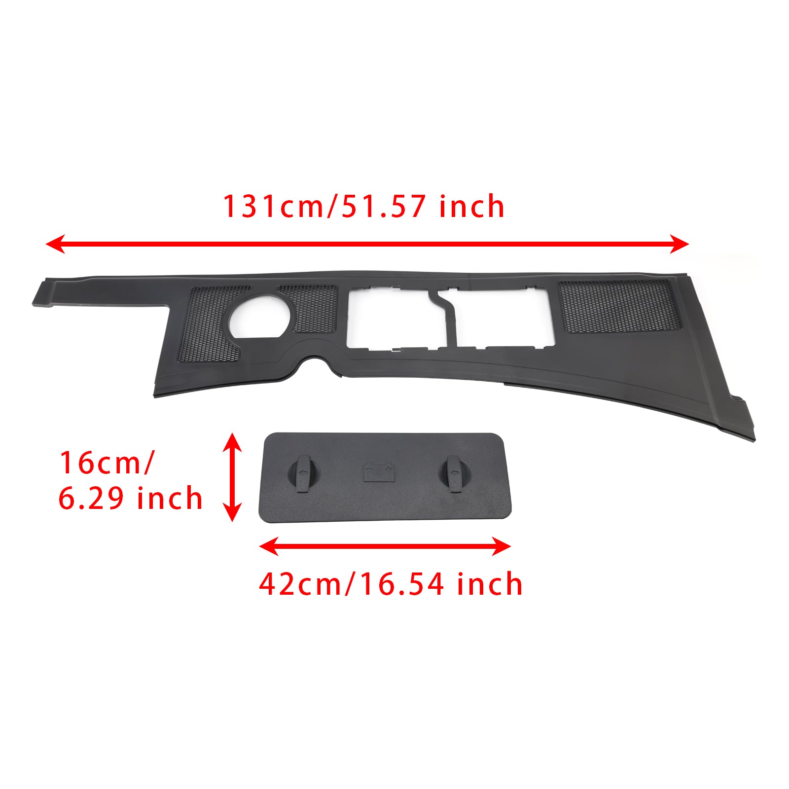 Water Box Deflector Tray & Battery Cover 8E1819447 For LHD Audi A4 B6 B7 2002-2007