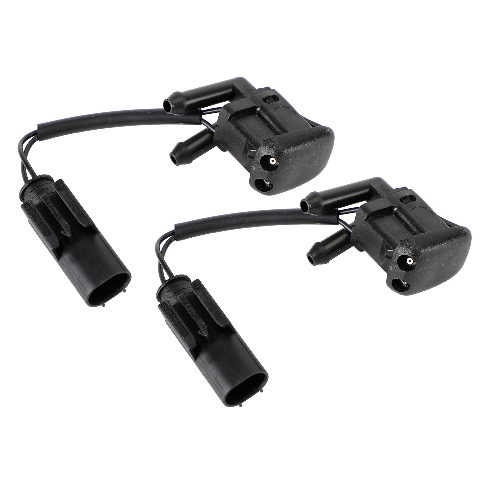 2X Windshield Wiper Nozzle Spray Jet Heated for BMW 5 Series E39 61668361042
