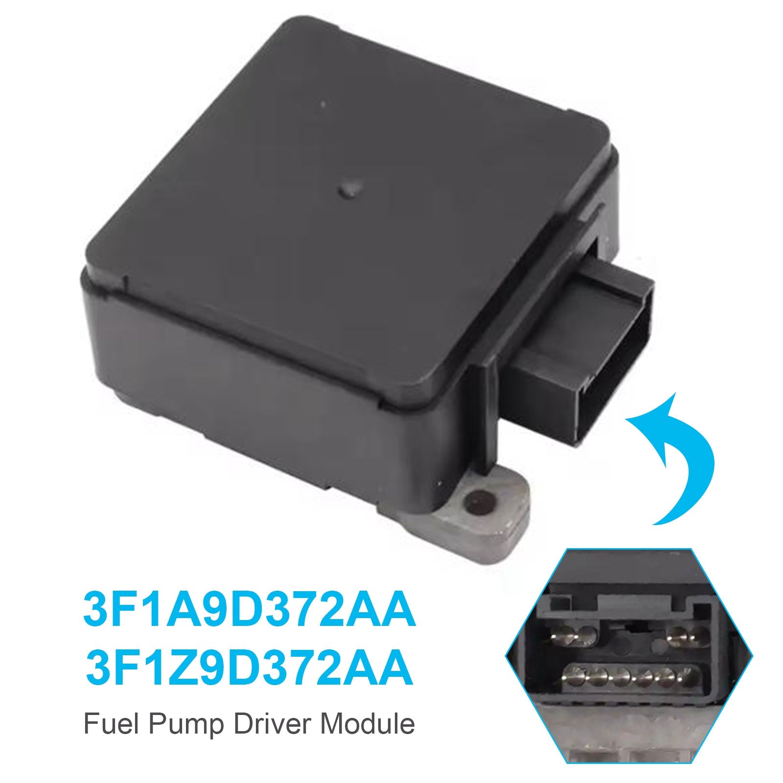 2002-2008 Jaguar X-Type Fuel Pump Driver Module 3F1A9D372AA 3F1Z9D372AA