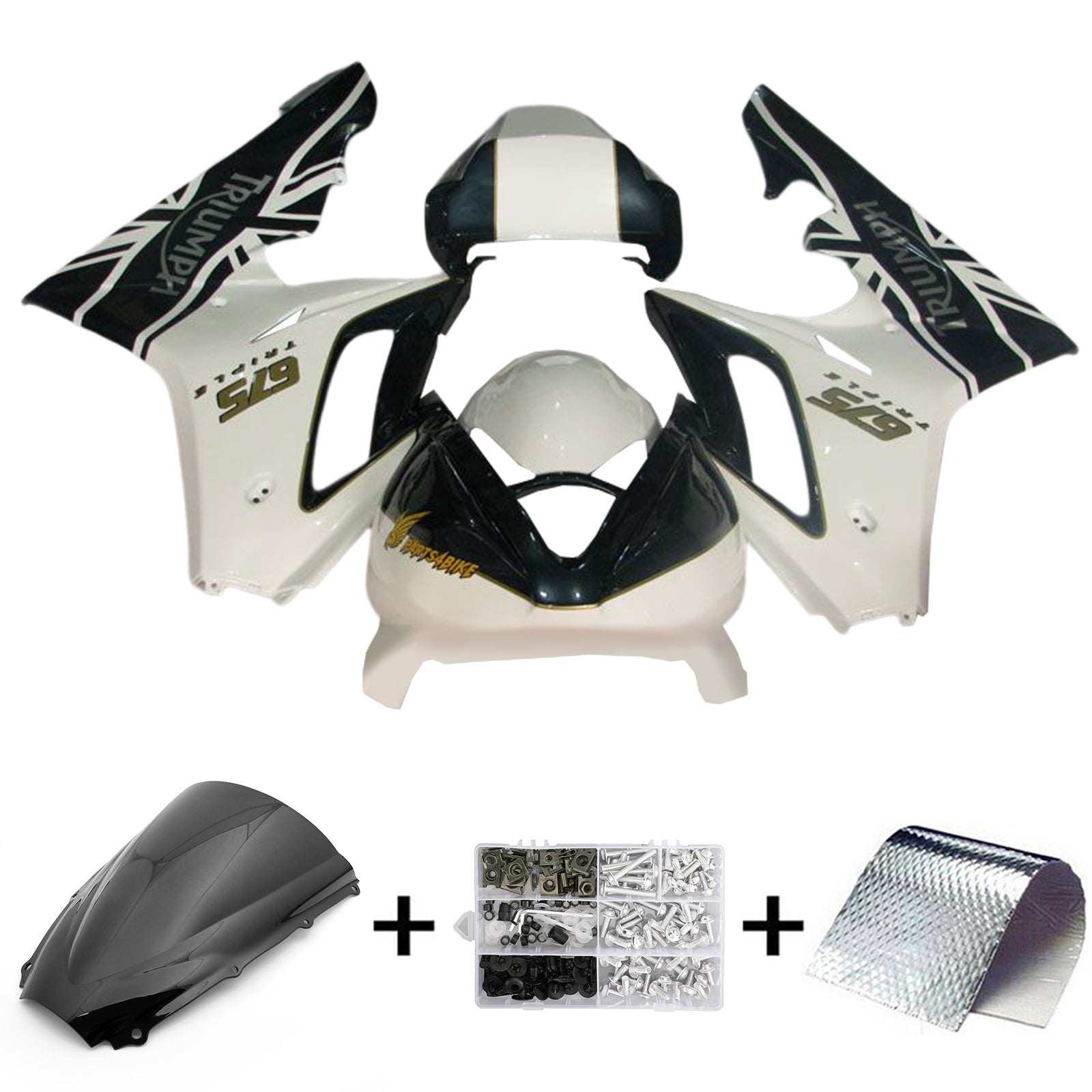 2006-2008 Triumph Daytona 675 Fairing Kit Bodywork Plastic ABS