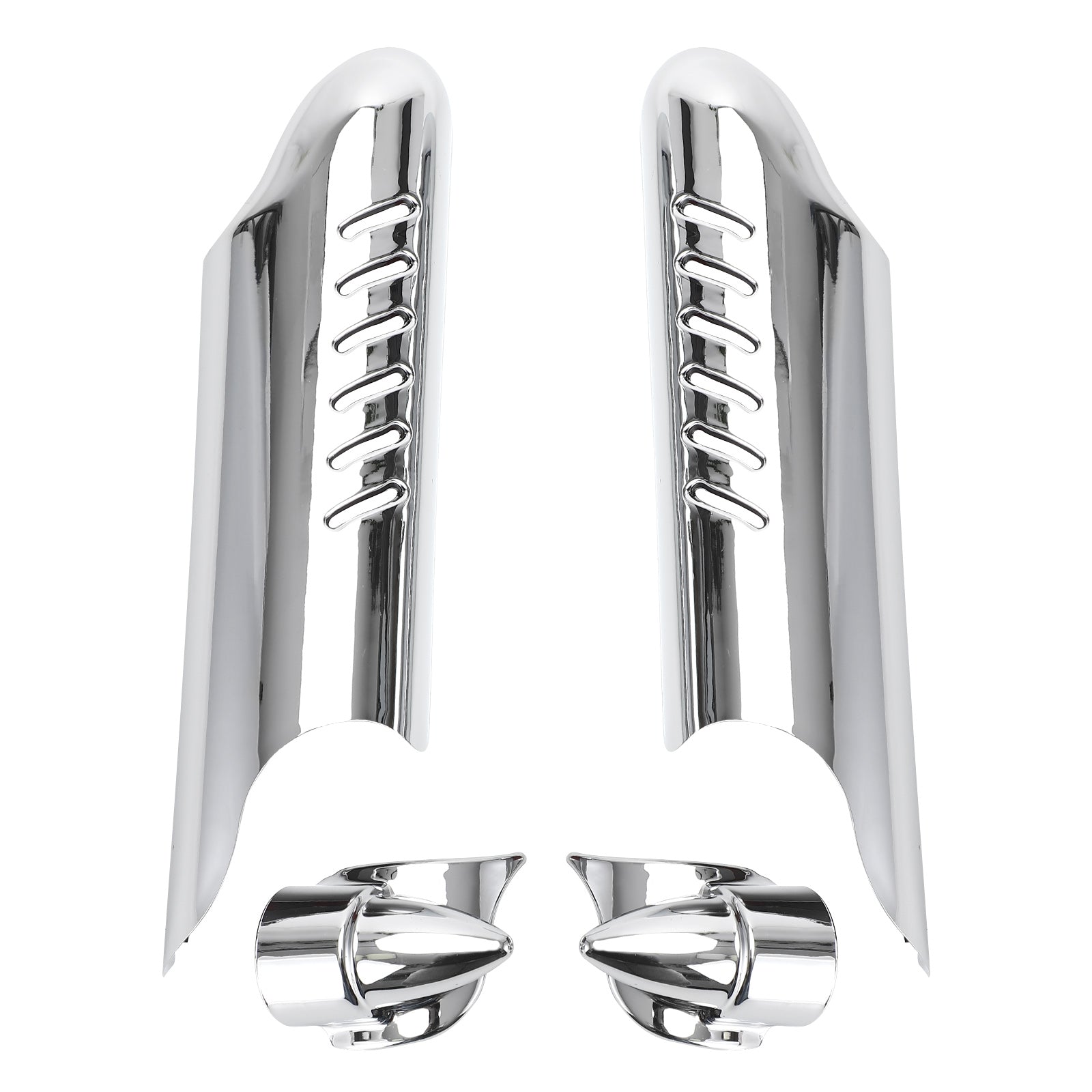 Fork Lower Leg Deflectors Shield Cover For Touring Electra Glide FLHT 2000-2013 Generic