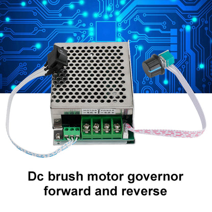 DC10V-50V 12V 24V 36V 40A PWM DC Motor Speed Controller CW CCW Reversible Switch