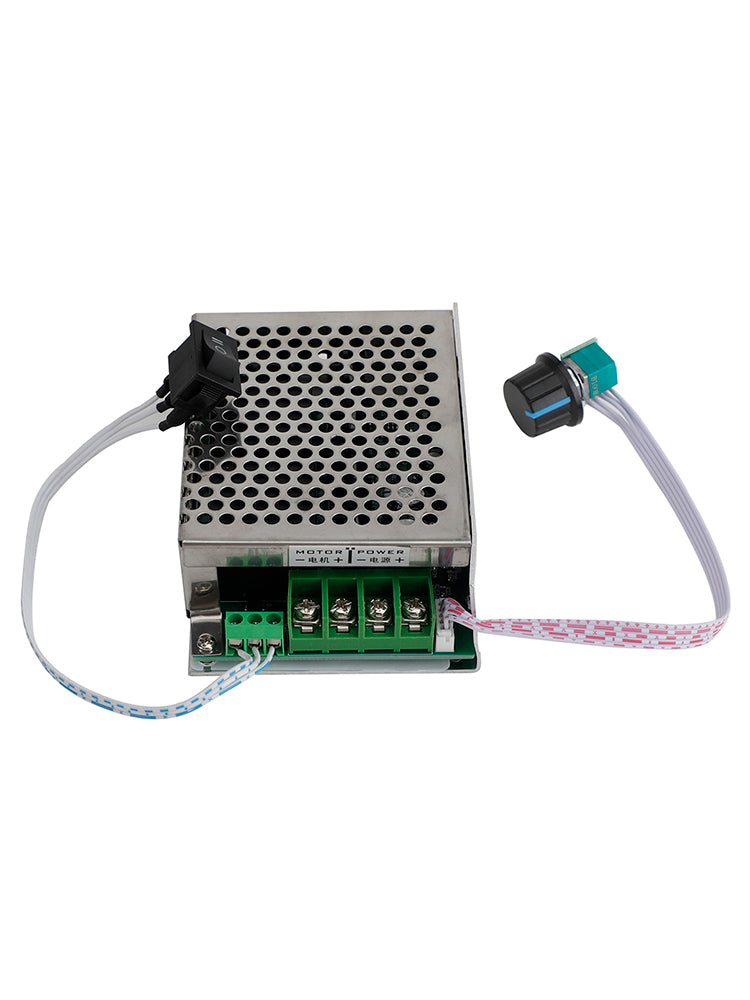 DC10V-50V 12V 24V 36V 40A PWM DC Motor Speed Controller CW CCW Reversible Switch