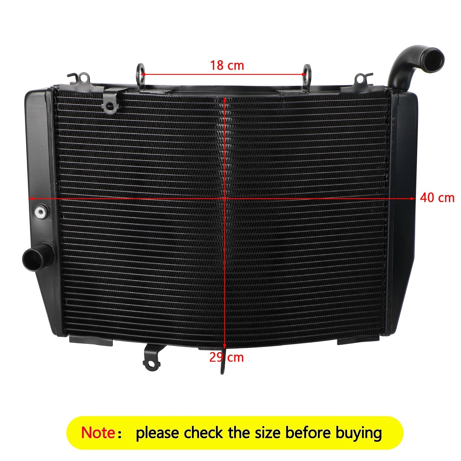 2007-2022 Honda F5 CBR600RR CBR 600RR Aluminum Radiator Cooling Cooler
