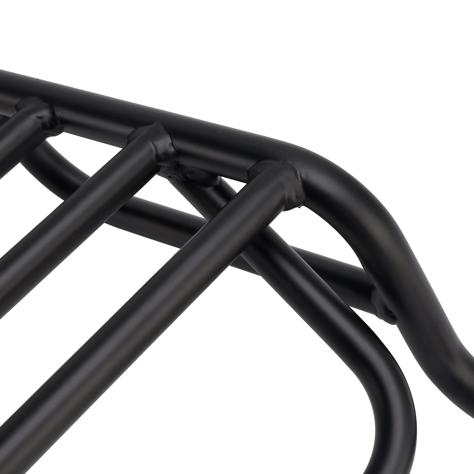 REAR RACK TUBE TYPE LUGGAGE CARRIER - BLACK FOR HIMALAYAN & SCRAM 411 22-2024