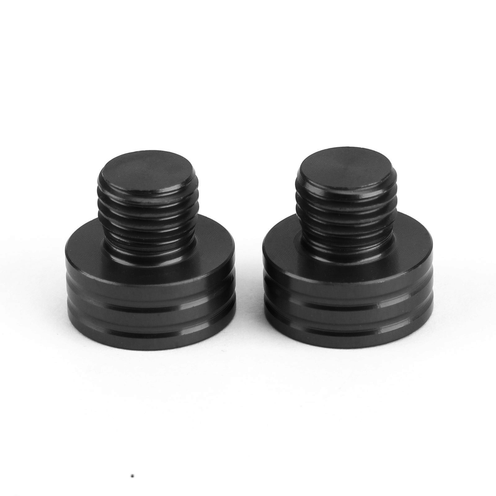 M10x1.25mm Pair Motorcycle Mirror Hole Plugs Screws Black NMAX150 TMAX530 For Ducati Hypermotard 821 2013-2014 & Hypermotard 939 SP 2016-2018