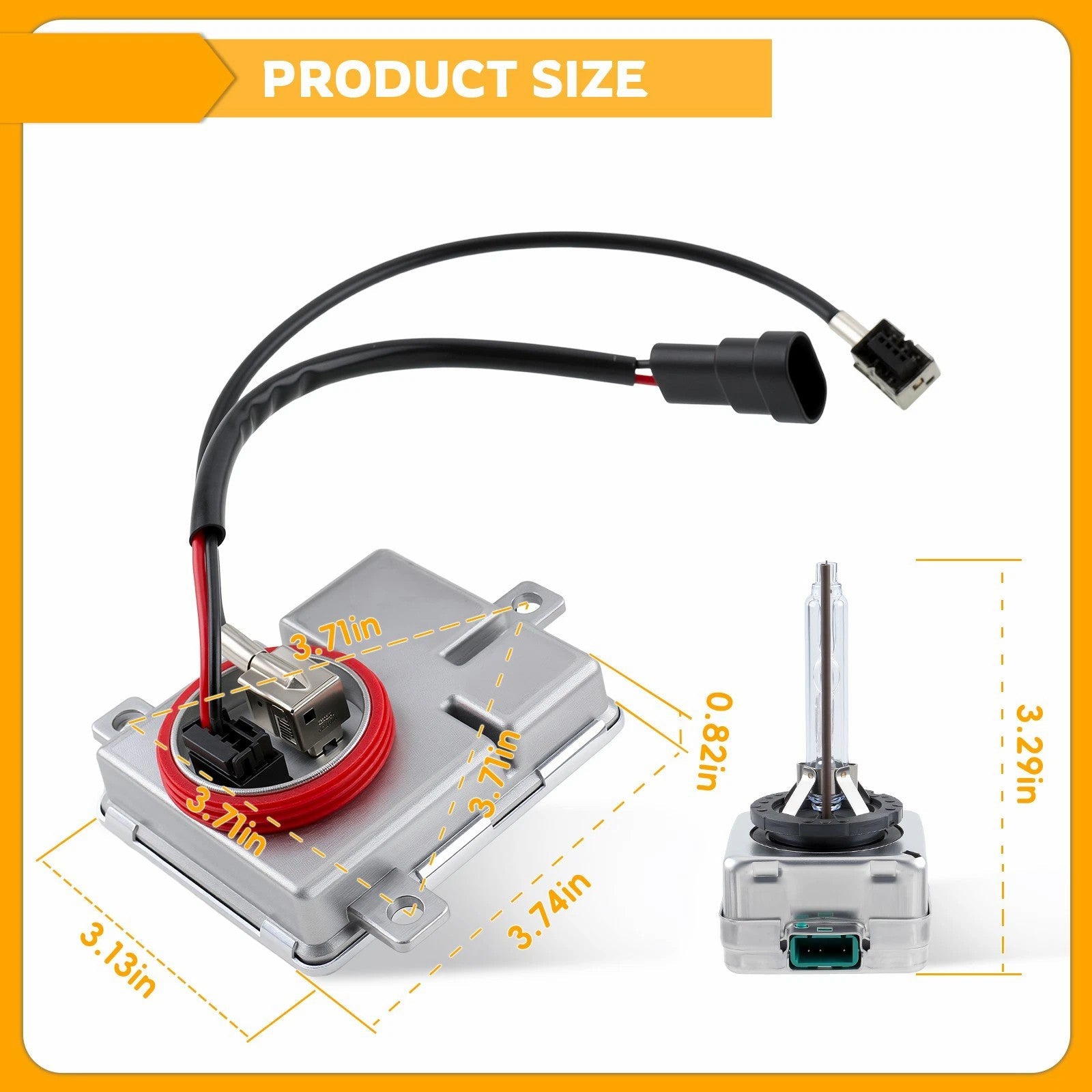 Xenon HID Headlight Ballast Control Unit 8K0941597B For VW CC Audi