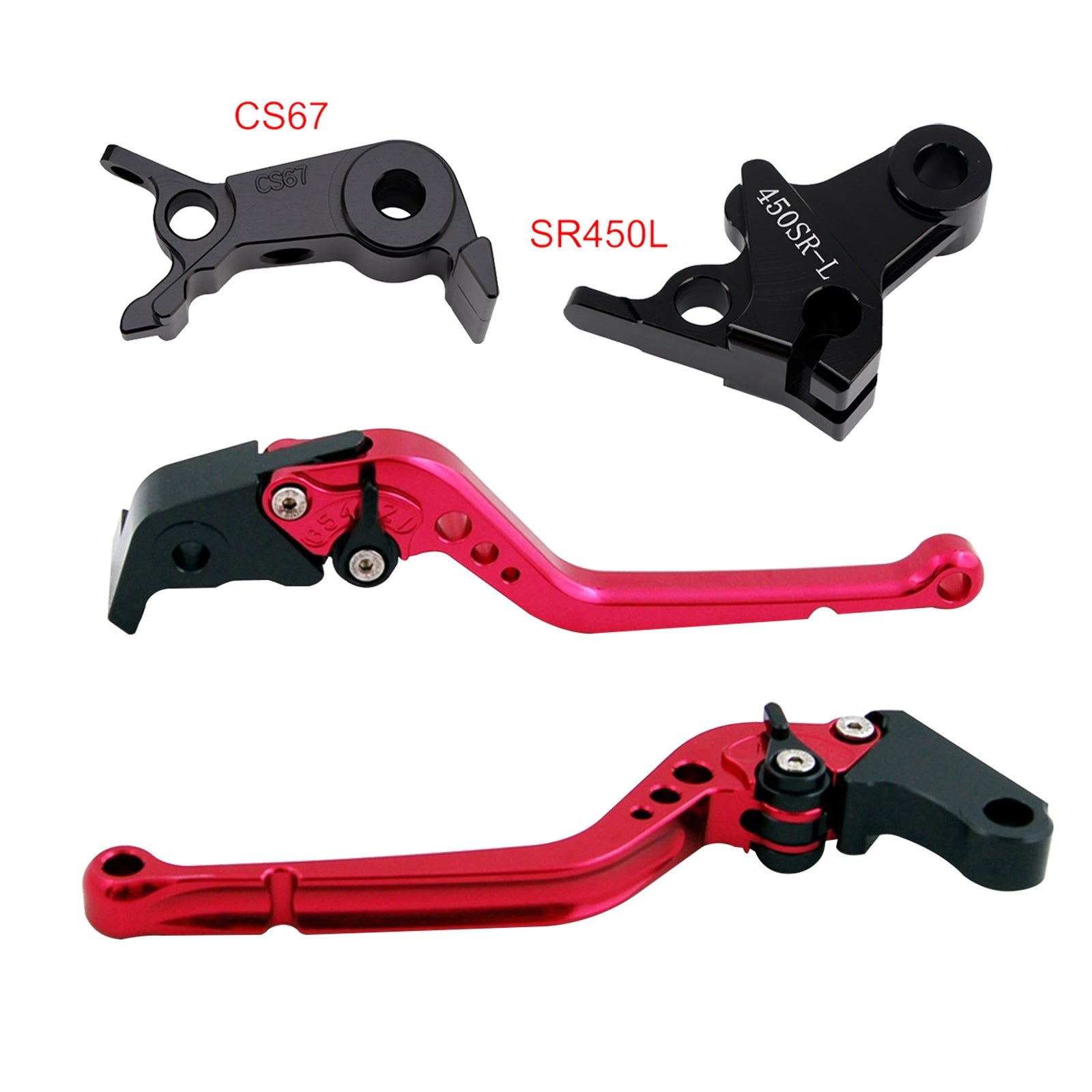 Long Clutch Brake Lever fit for VOGE DS900X 900DSX 2024-2026