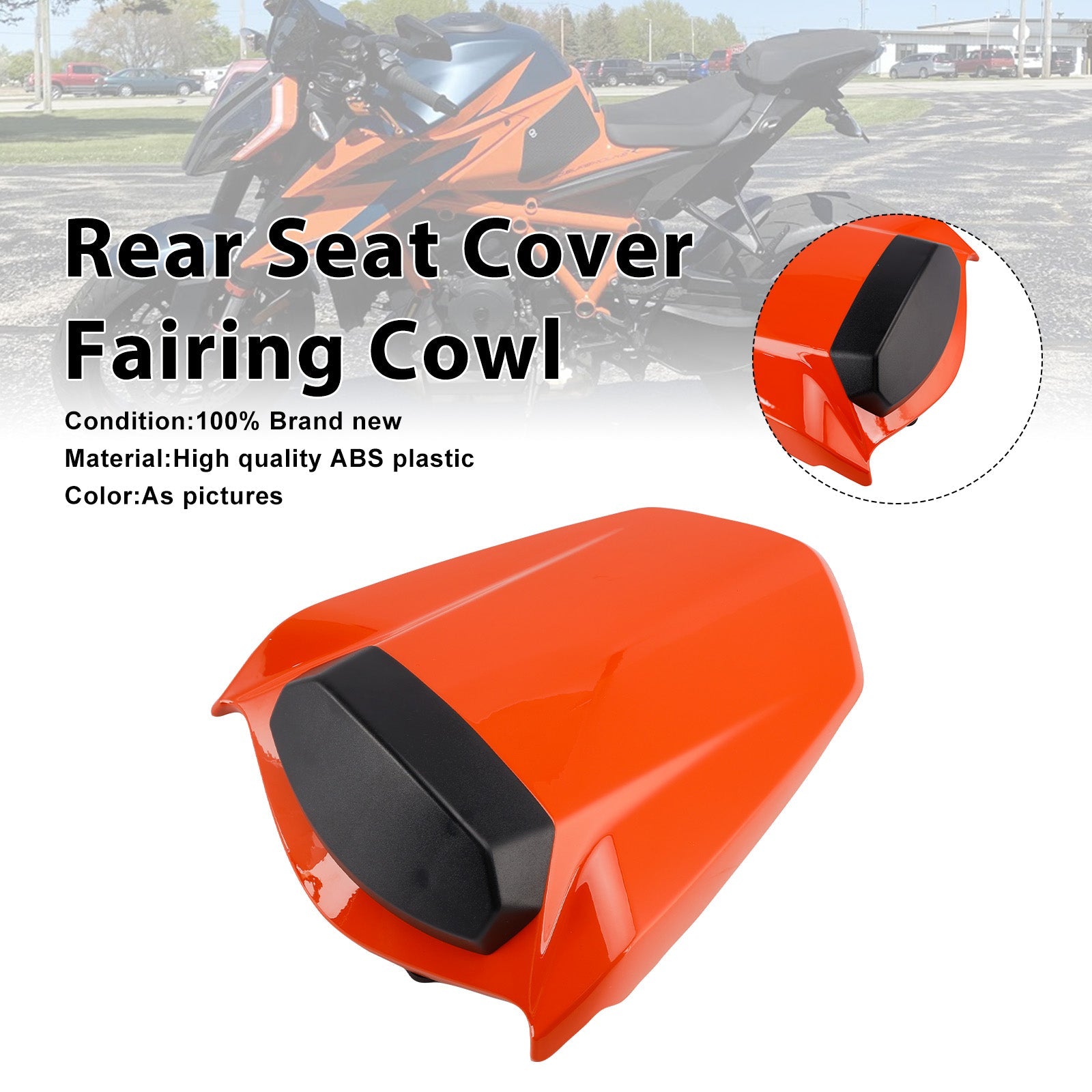 2014-2019 For 1290 Super Duke R Rear Pillion Seat Cover Fairing Cowl