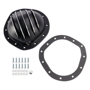 1967-1981 GMC Jimmy 1/2 Ton Full-Size 12 Bolt Black Aluminum Differential Rear End Cover YI217826T CE2862856IEC