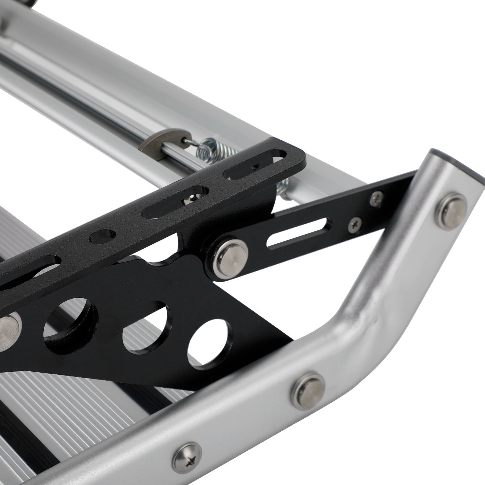 Motorhome RV Campervan Caravan Aluminum Manual Pull Out Drop Down Folding Step