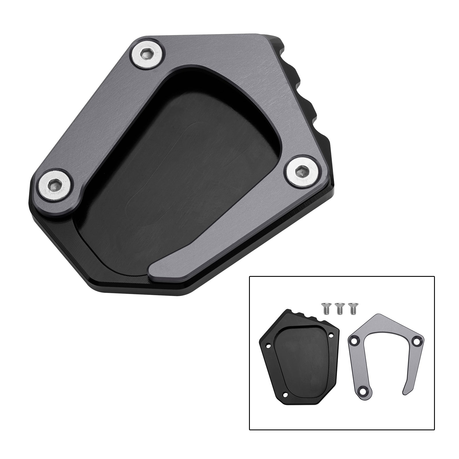 2016-2022 BMW K1600 Kickstand Enlarge Plate Pad