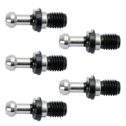 5Pcs CAT40 45掳 Pull Stud Retention Knob Fits For Any Haas CAT40 CNC Silver