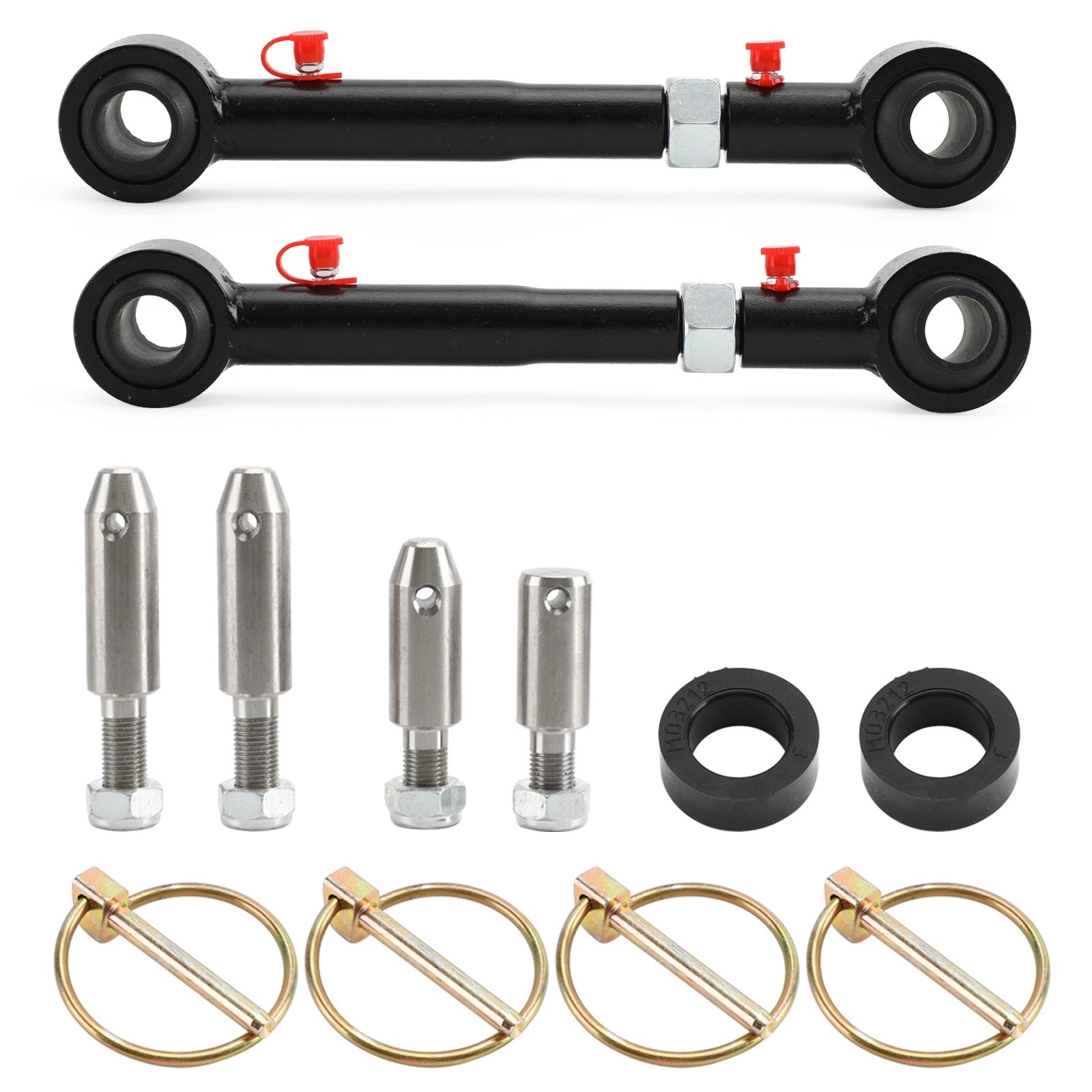 2007-2021 Jeep Wrangler JK JL Front Sway Bar Links Disconnect 2.5-6”Lift