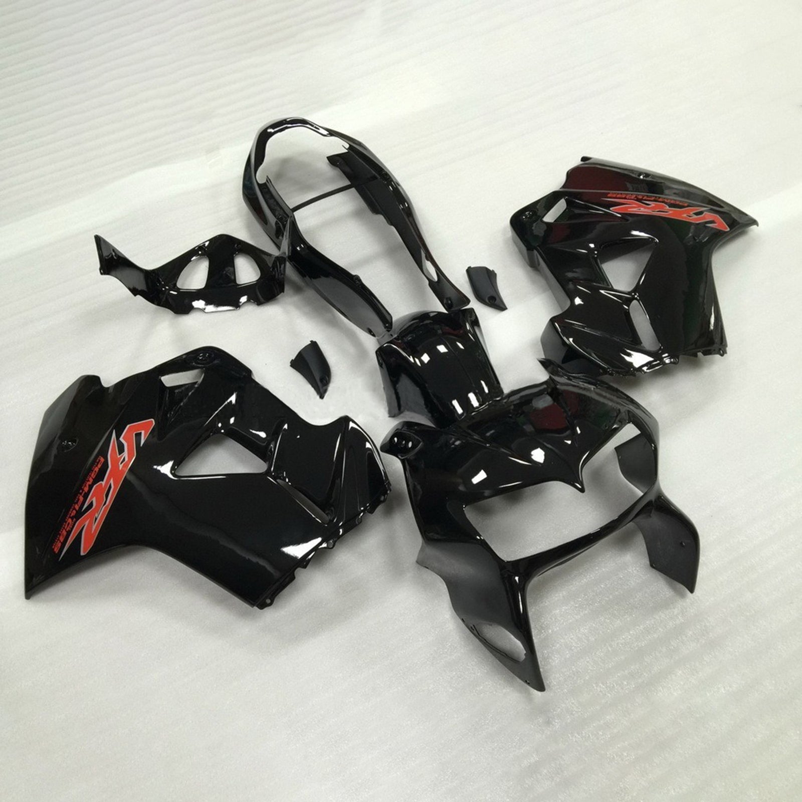 1998-2001 Honda VFR800 Amotopart Injection Fairing Kit Bodywork Plastic ABS #108