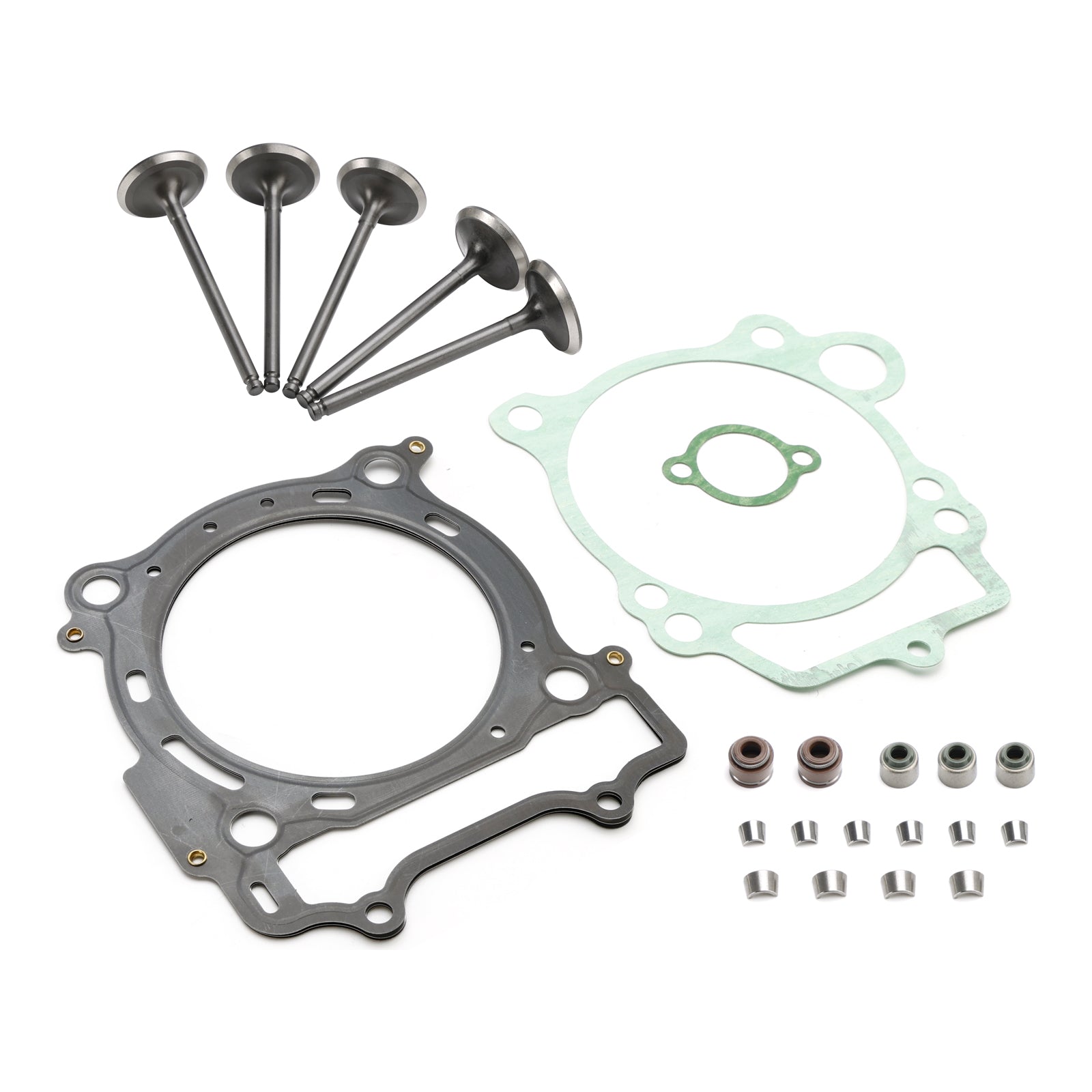2007-2015 Yamaha WR450F Cylinder Head Valves Seals Gaskets Kit 5TA-12112-00 4SV-12119-00