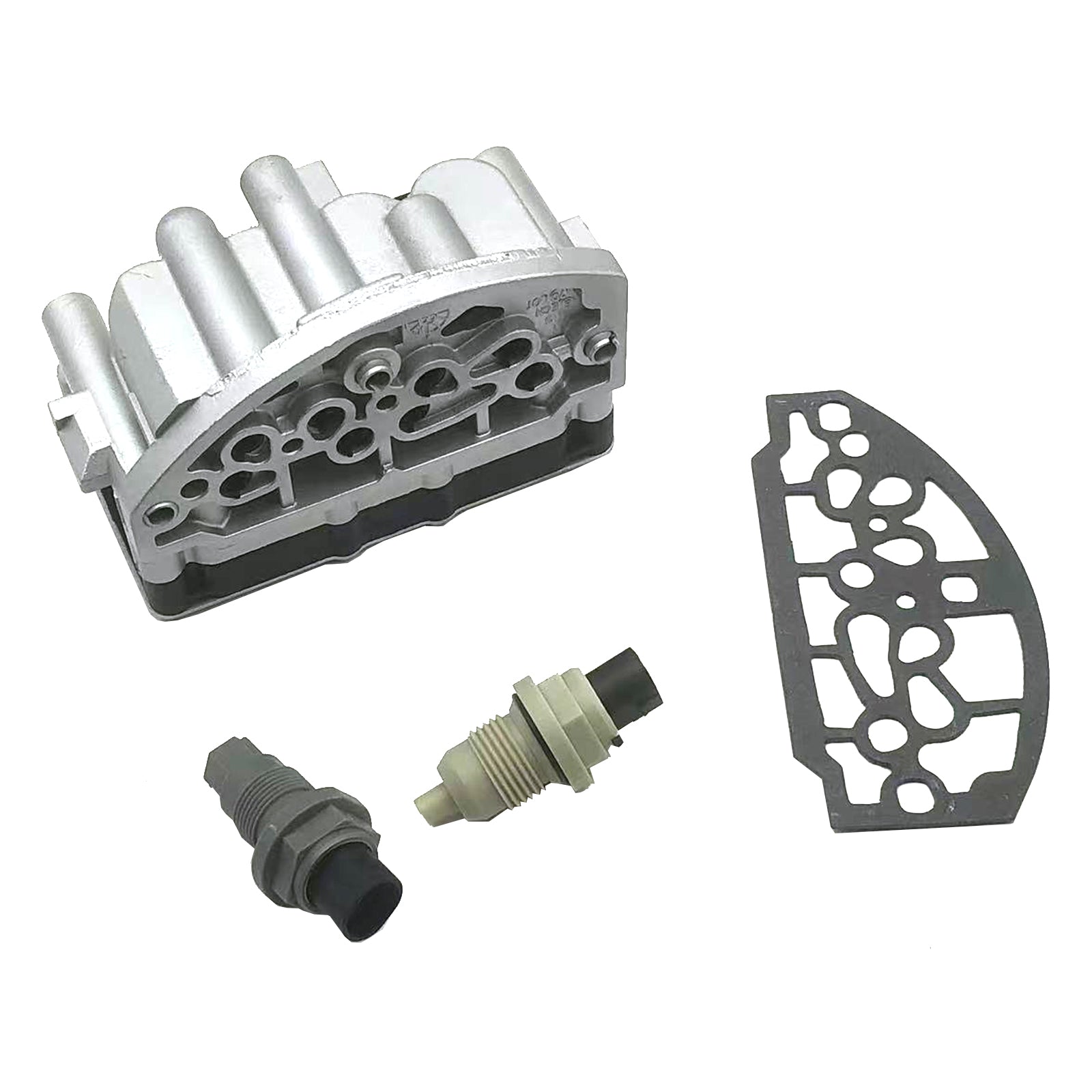 1995-2007 Voyager V6 3.0L 3.3L 3.8L 4 Spd FWD A604 41TE Shift Solenoid Block & Input Output Speed Sensors transmission