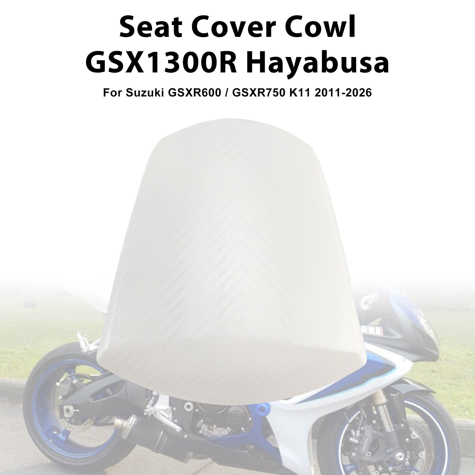 Rear Seat Fairing Cover For Suzuki GSXR600 GSXR750 K11 2011-2026