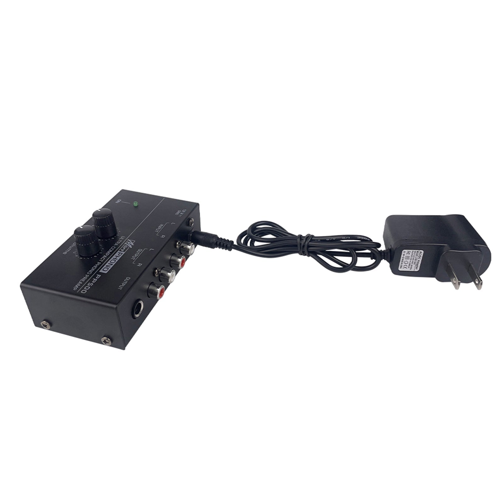 PP500 Phono Preamp Preamplifier 12V Level Volume Control for LP Vinyl Turntable