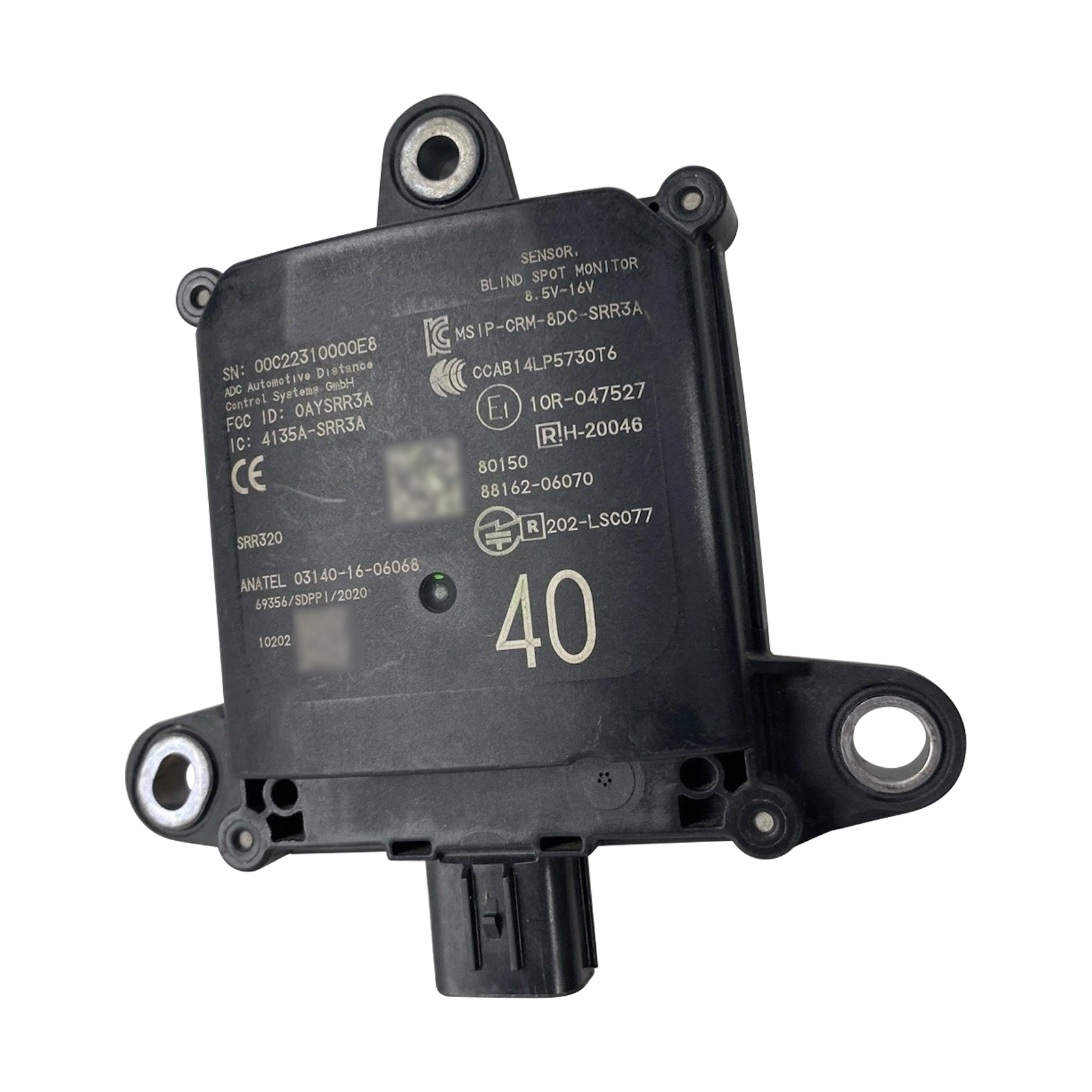 2021-2025 For Lexus ES250 ES300h Rear Blind Spot Radar Sensor Module 88162-06070