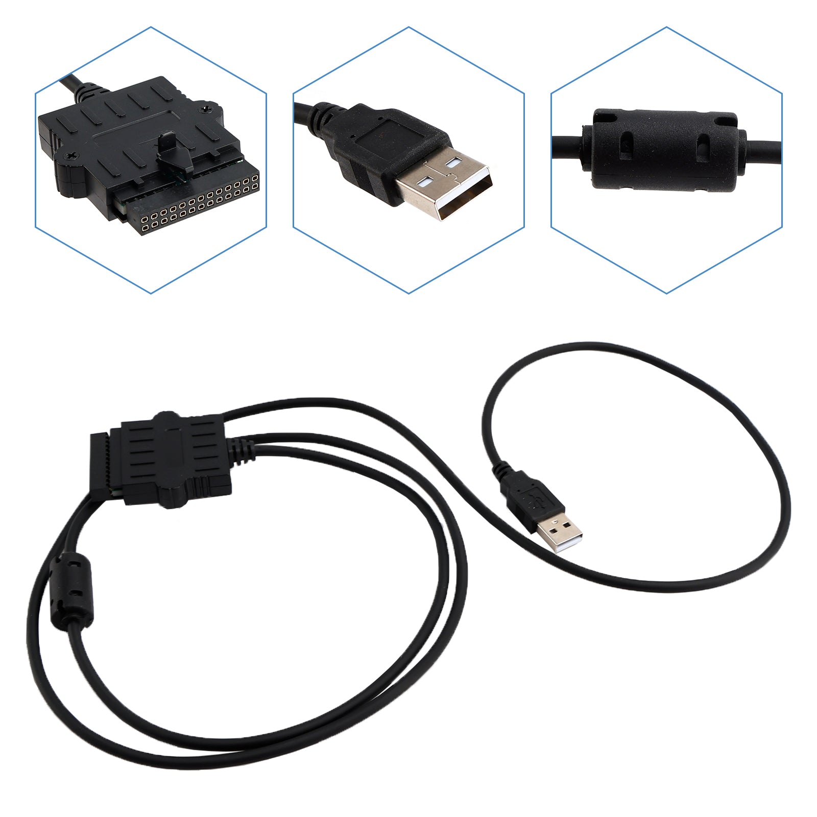 USB Programming Cable PMKN4010-USB For XPR4300 4350 4380 4500 4550 4580 5350
