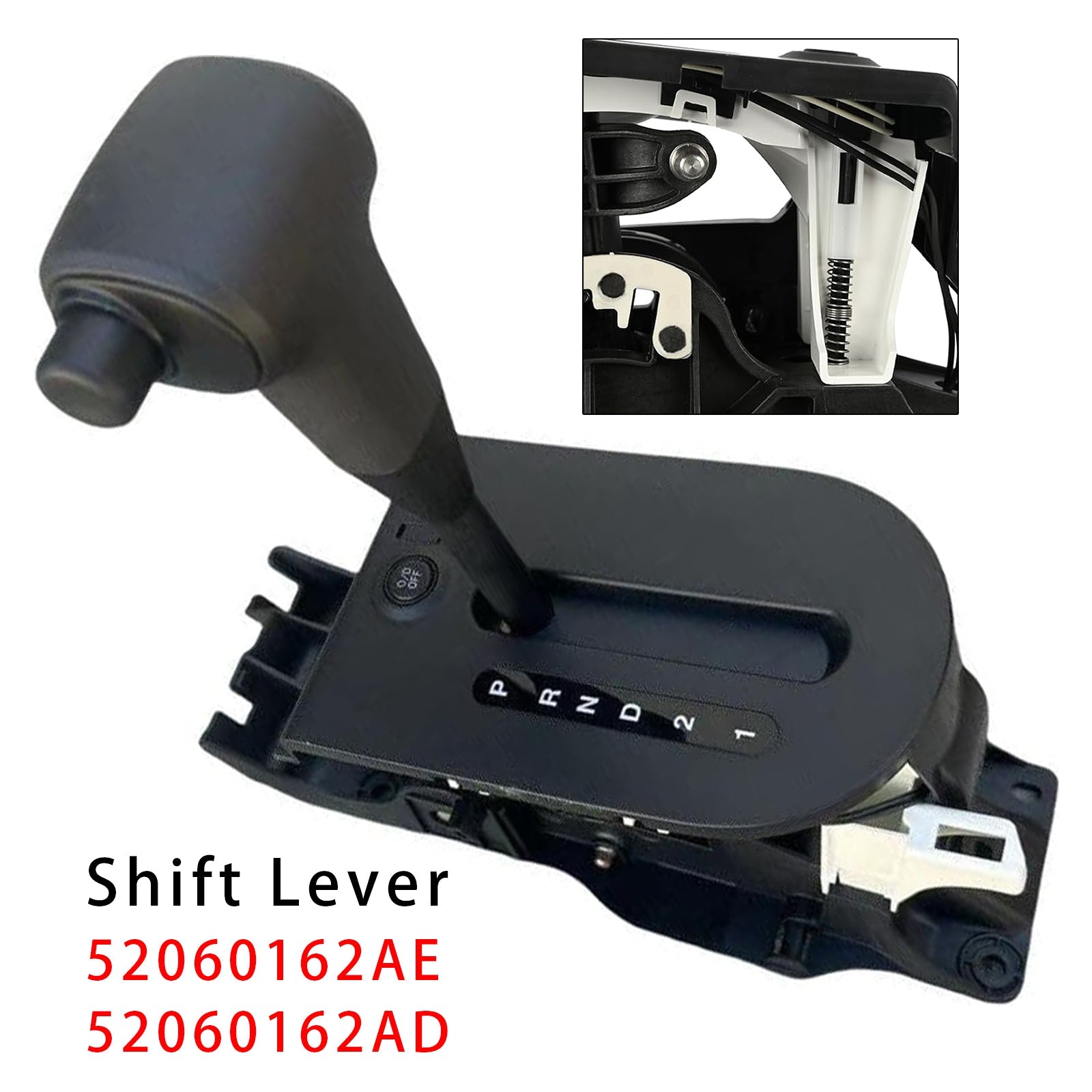 2007-2010 For Shift Lever Jeep Wrangler JK with 3.8L Engine (EGT) New Shift Lever w/Auto Trasmision Assembly 52060162AB