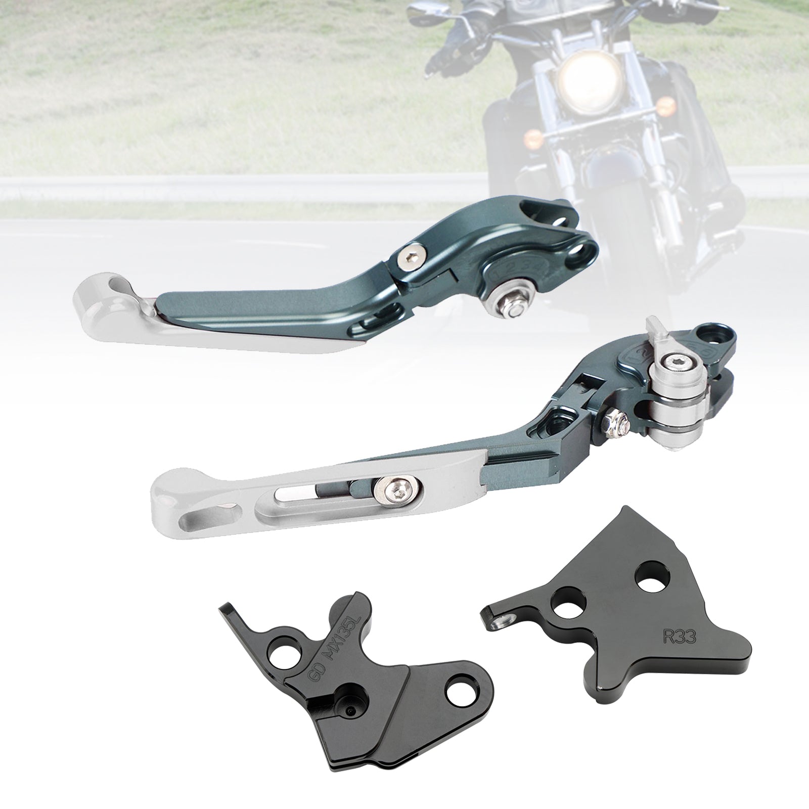 2005-2014 YAMAHA YBR125 Adjustable Clutch Brake Lever