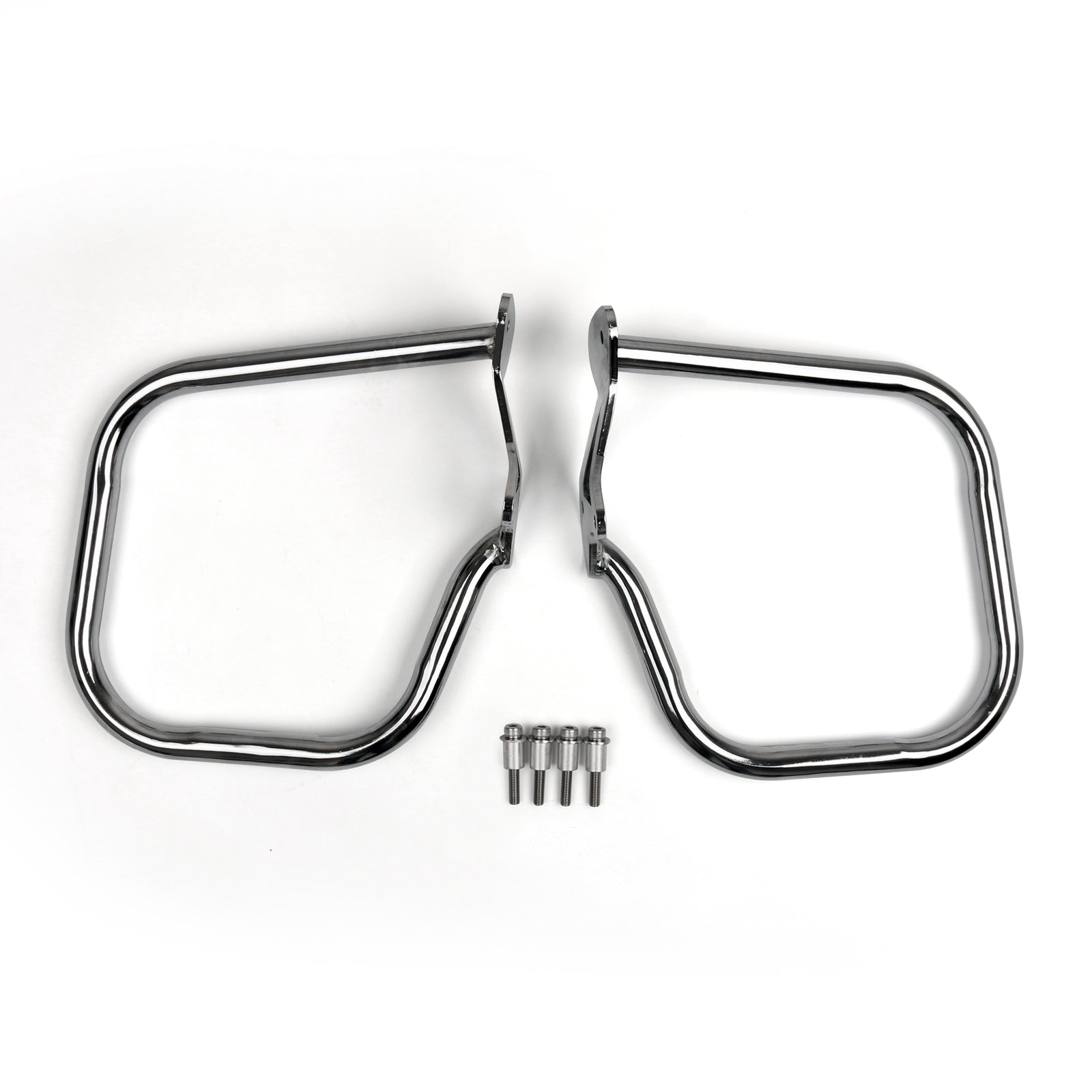2011-2014 BMW K1600GTL Motorcycle Pannier Protection Crash Bars Chrome