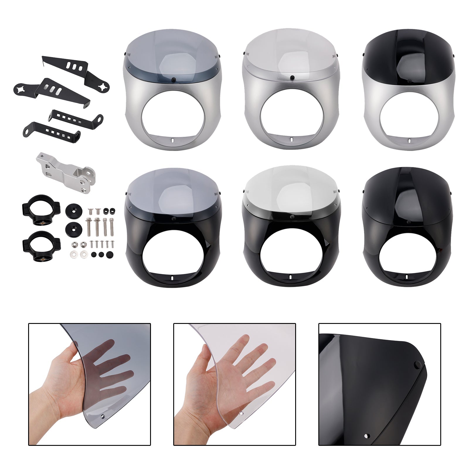 2014-2024 for BMW R NINE T Windshield WindScreen