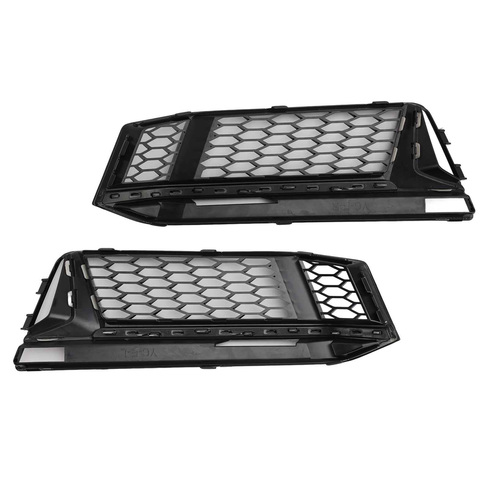 2016-2018 AUDI A4 B9 S-Line S4 2PCS Fog Light Cover Grille Grill