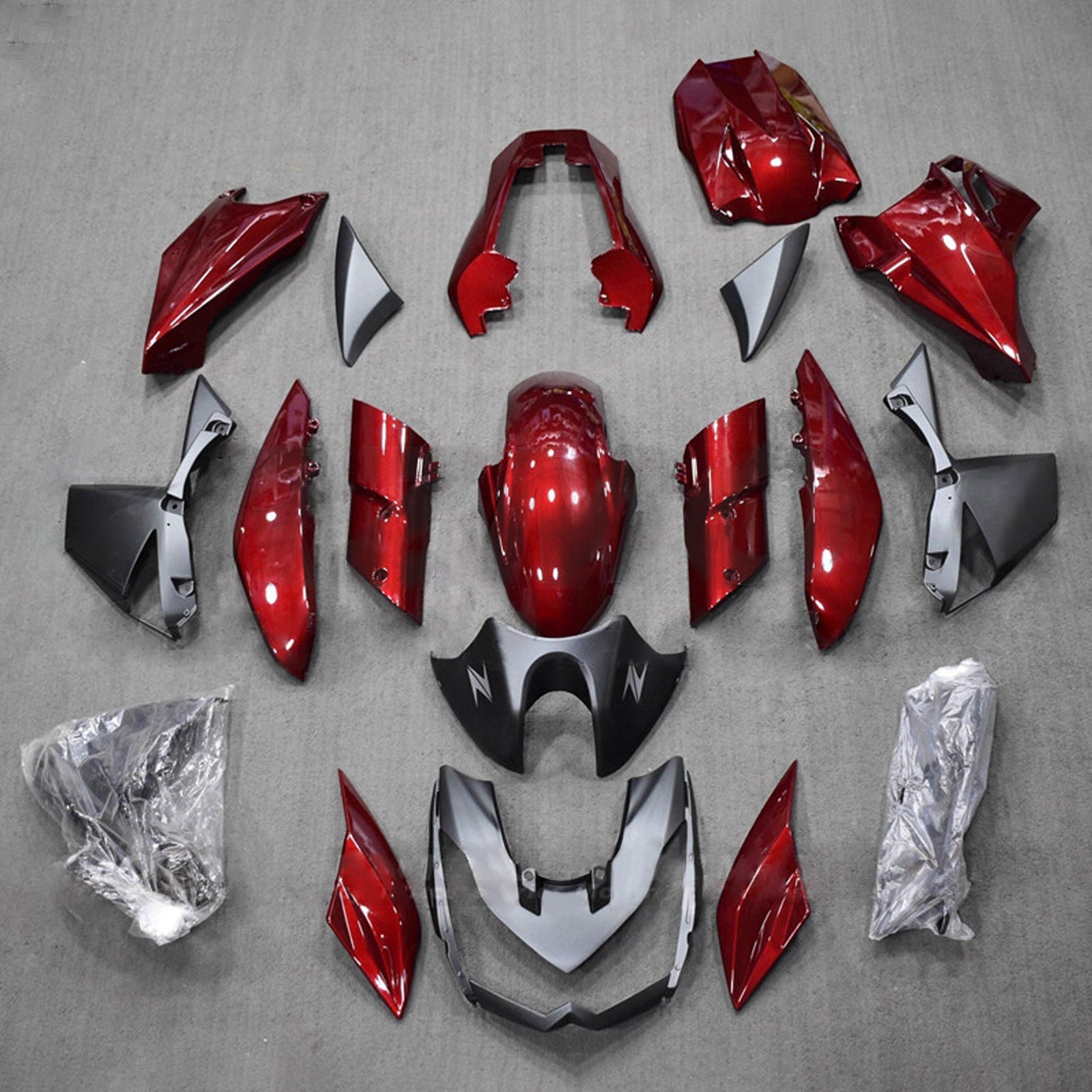 Injection Fairing Kit Bodywork Plastic ABS fit For Kawasaki Z1000 2010-2013