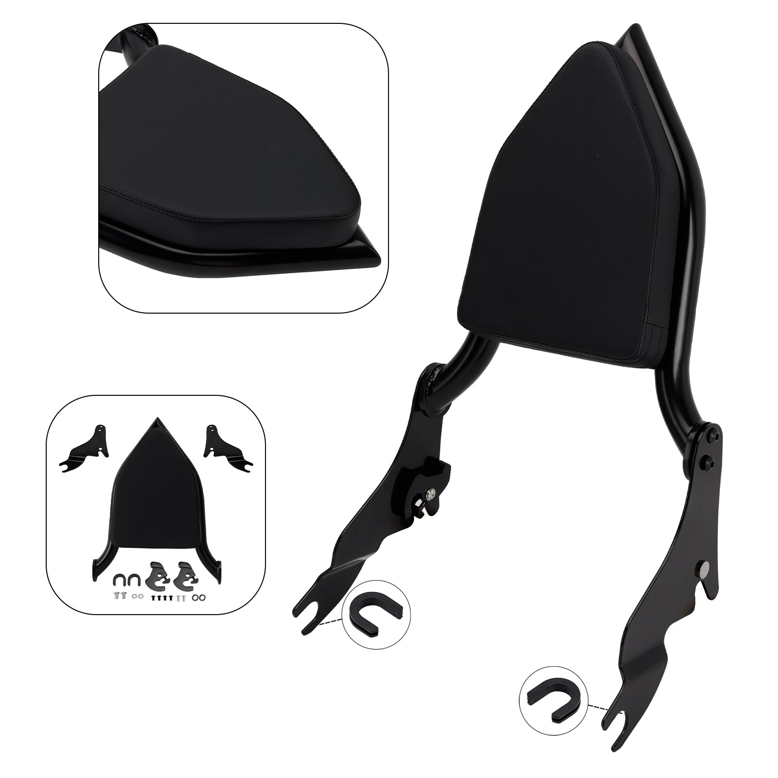 2000-2001, 2009, 2024CVO ROAD GLIDE FLTRSE Passenger Sissy Bar Backrest