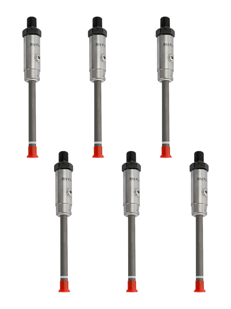 6Pcs 8N-7005 Fuel Injector Pencil Nozzle For Caterpillar CAT 3304 3306B Engine