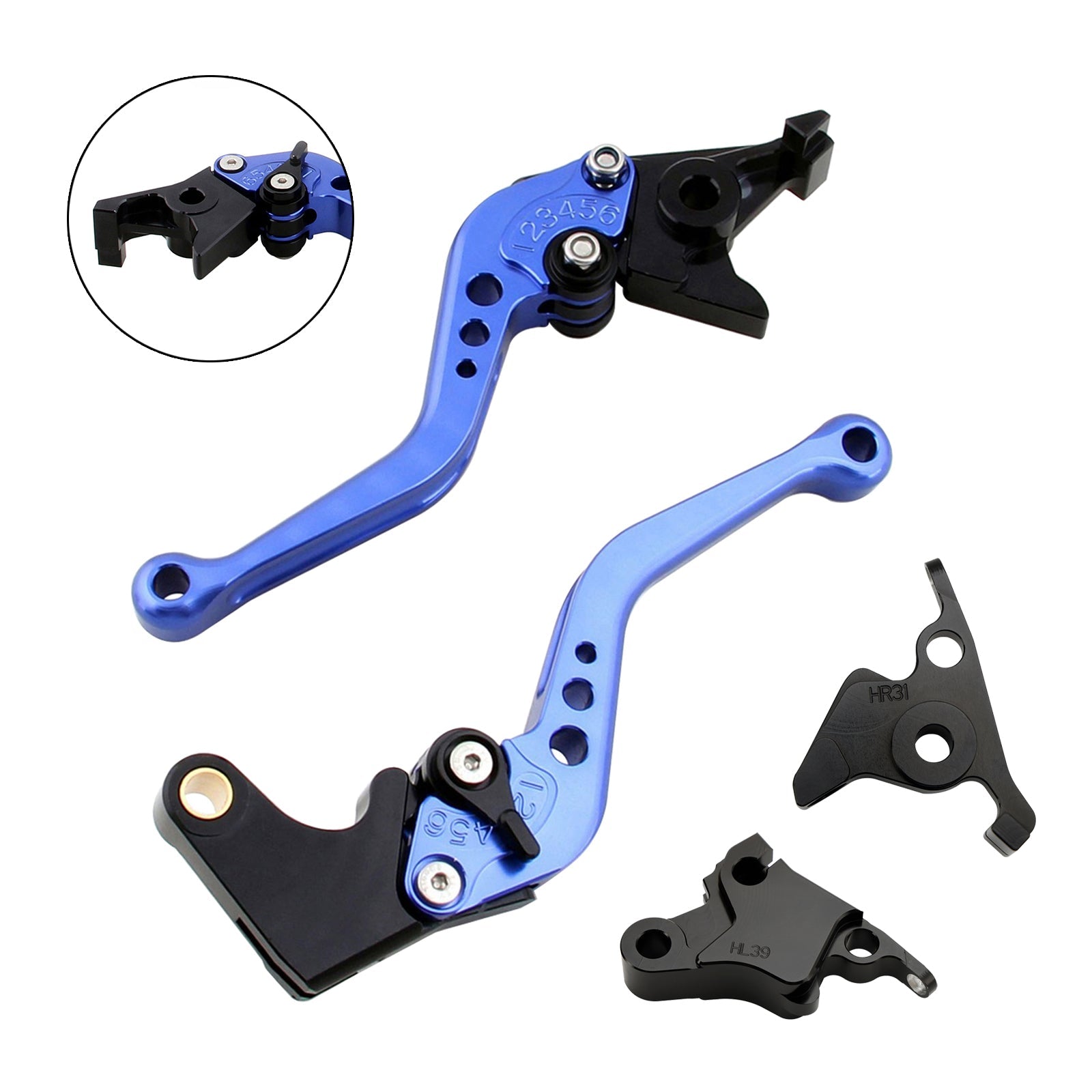 NEW Short Clutch Brake Lever fit for CFMOTO 450SS 450SR 21-23 450NK 23-24