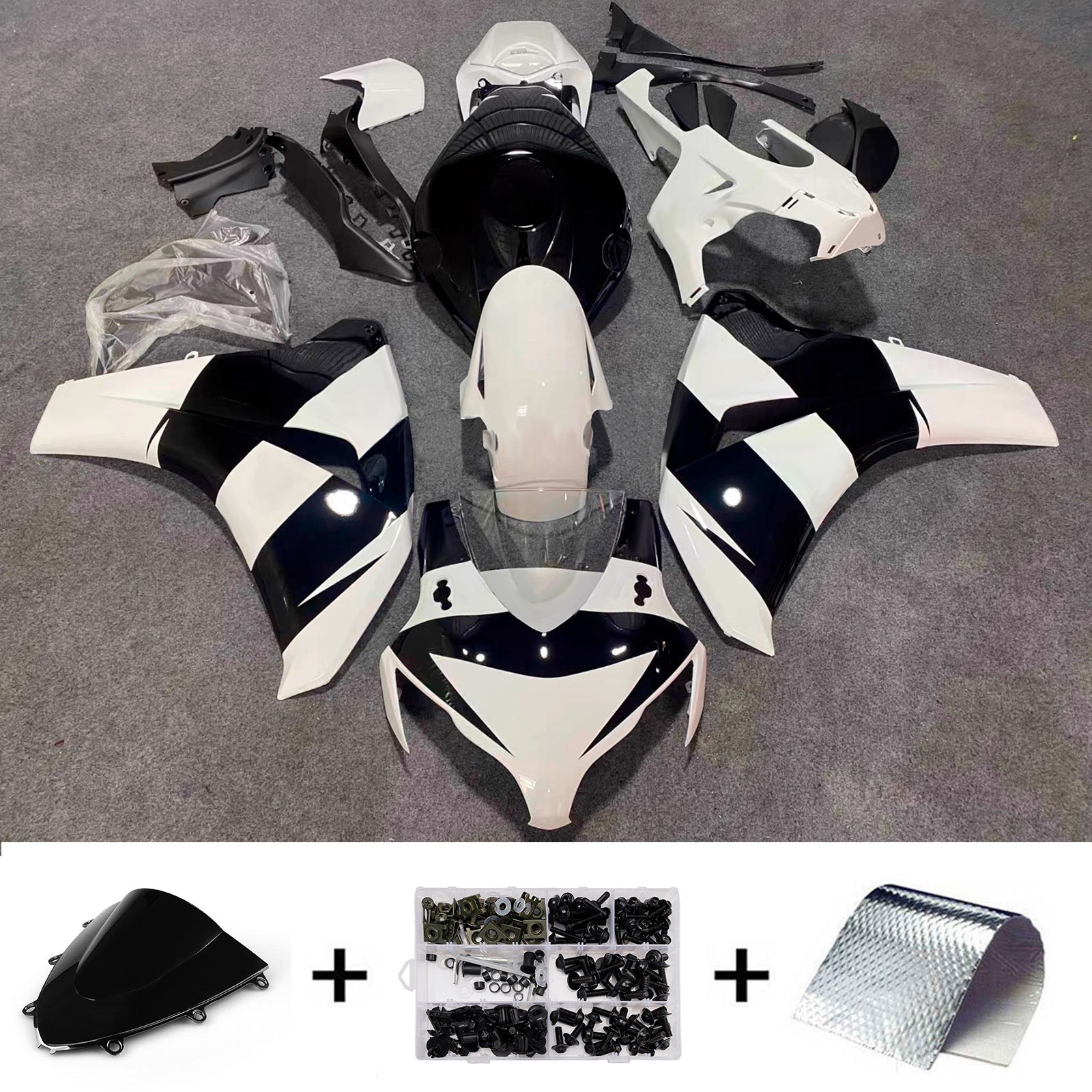 Injection Fairing Kit Bodywork Plastic ABS For Honda CBR1000RR 2008-2011