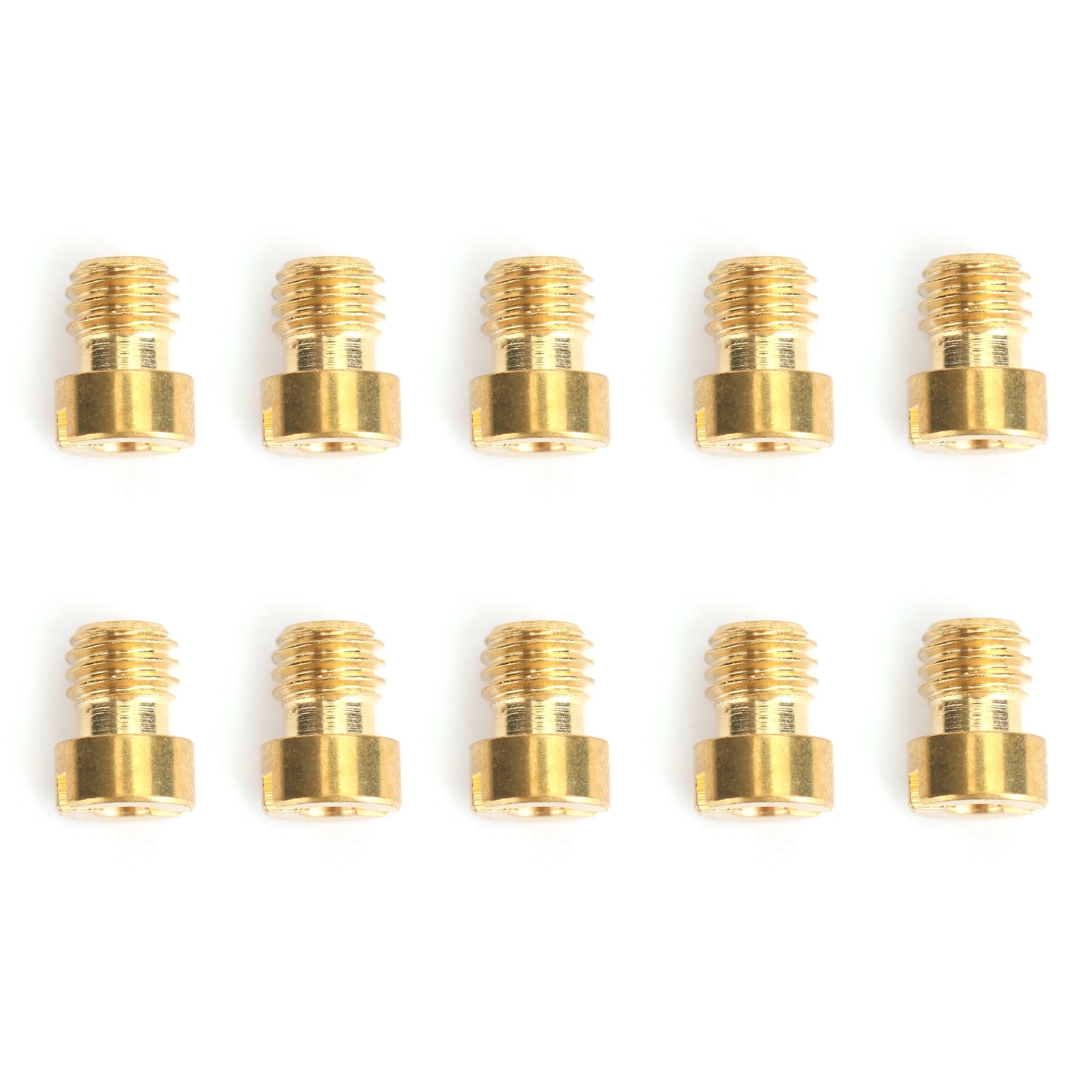 10set Round Head Main Jet 5mm 82-105 For GY6 Motorcycle Scooter Carburetor PZ19 Generic