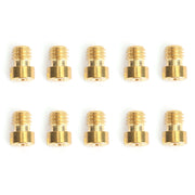 10set Round Head Main Jet 5mm 82-105 For GY6 Motorcycle Scooter Carburetor PZ19 Generic