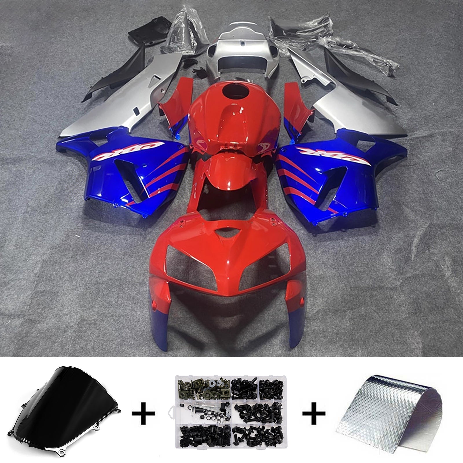Injection Fairing Kit Bodywork Plastic ABS For Honda CBR600RR 2005-2006 F5