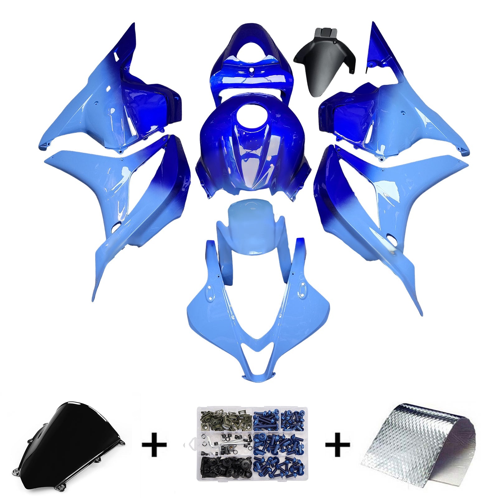 Injection Fairing Kit Bodywork Plastic ABS For Honda CBR600RR 2009-2012 F5