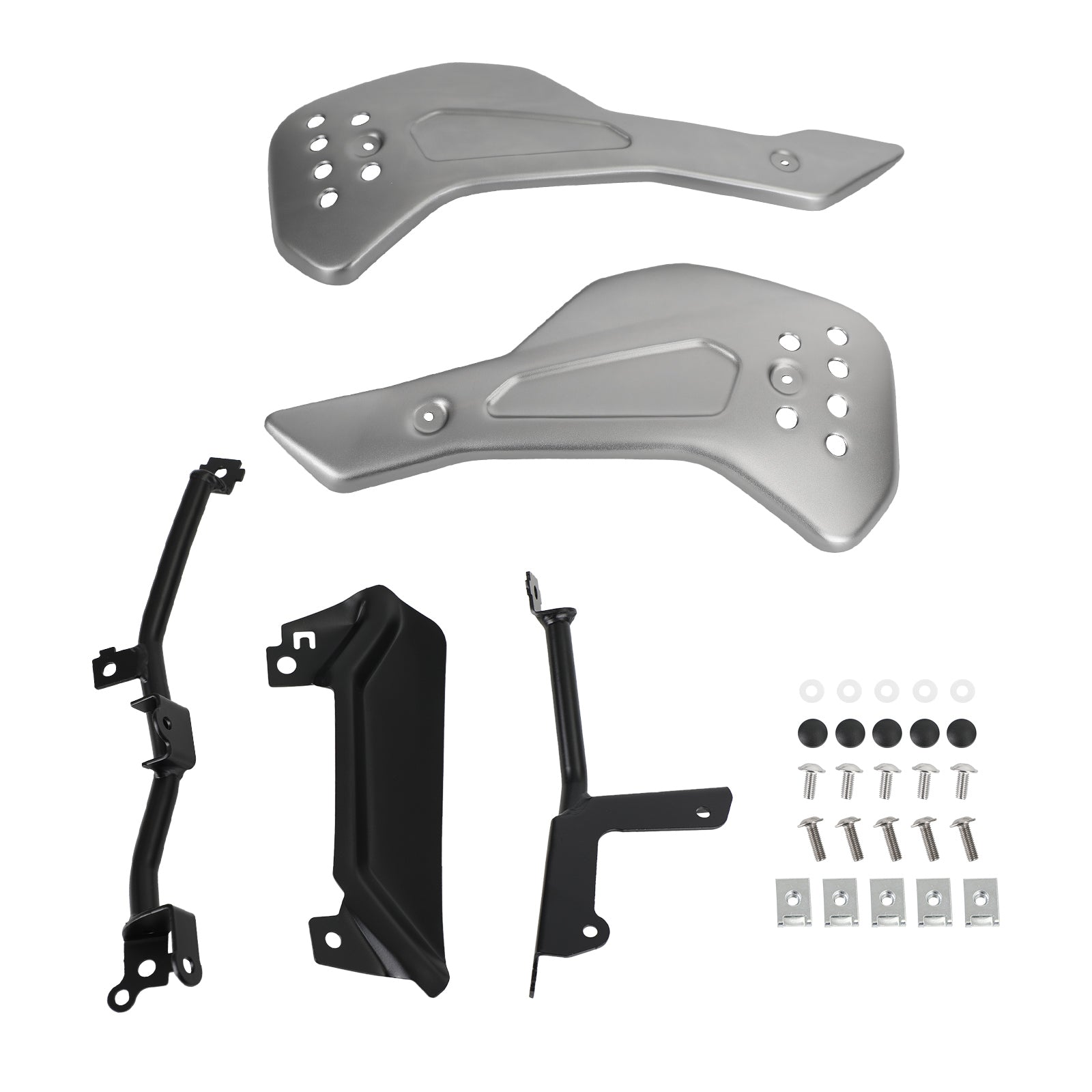 2021 Trident 660 Lower Engine Belly Protection Plates Side Fairing Generic