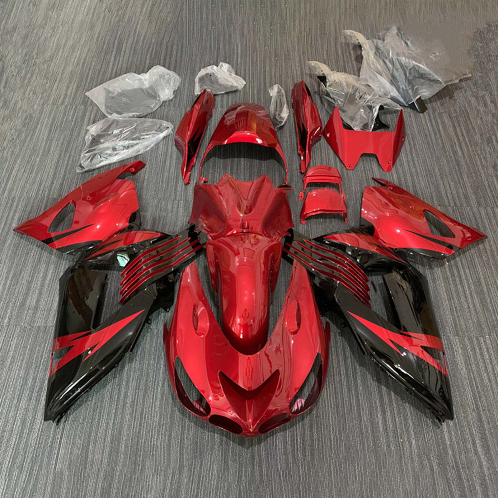 2006-2011 Kawasaki ZX14R Fairing Kit Bodywork Plastic ABS