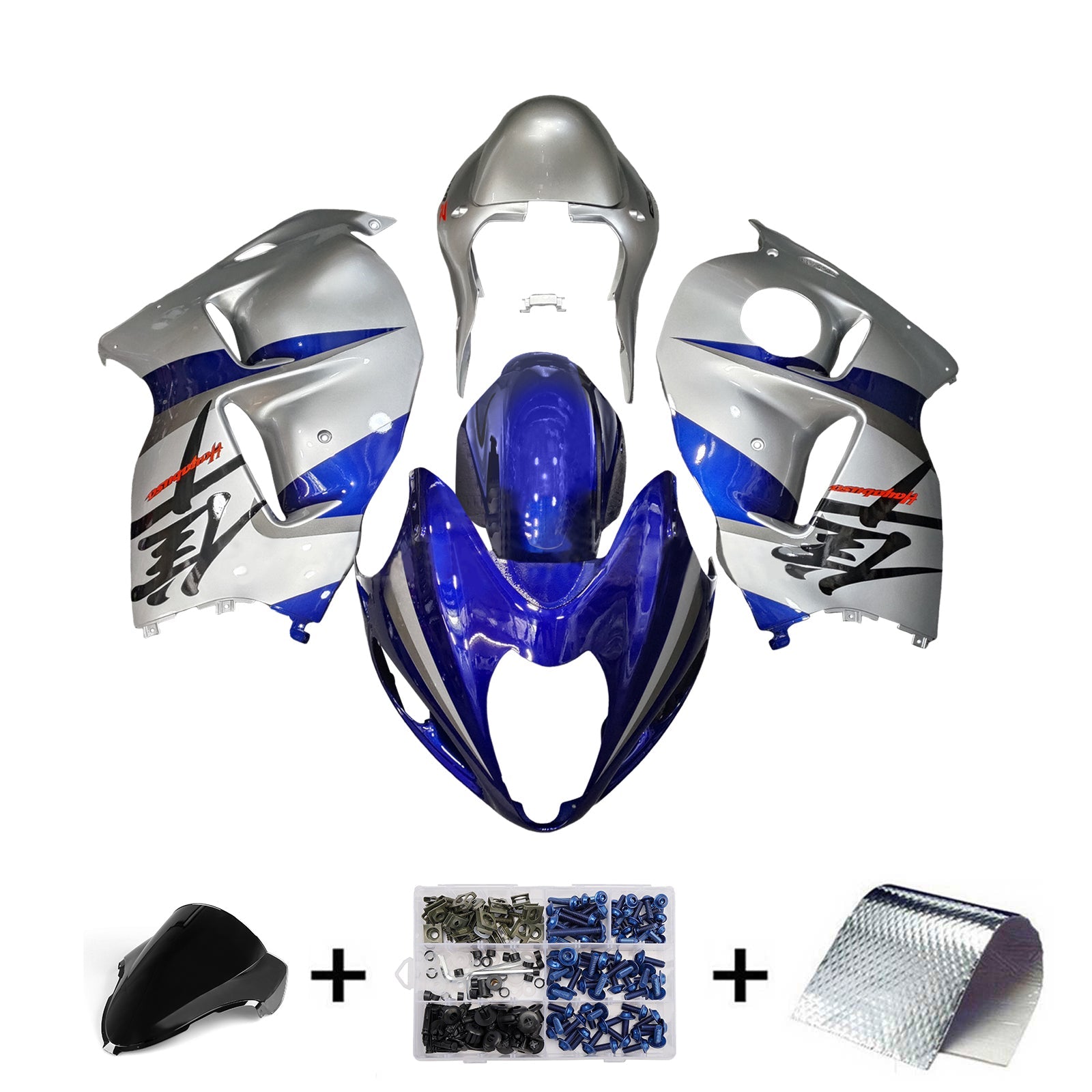 Injection Fairing Kit Bodywork Plastic ABS For Suzuki Hayabusa GSX1300R 1999-2007