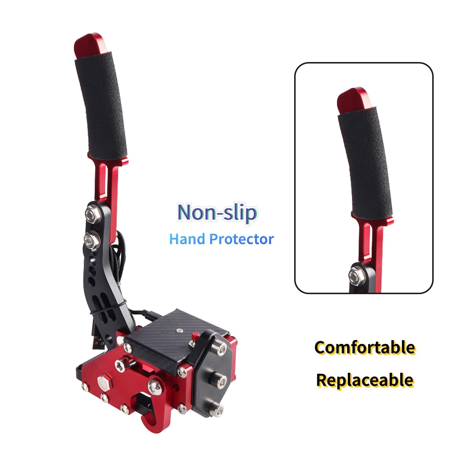 14Bit X1 XSS XSX XBOX USB3.0 SIM Handbrake for Racing Games Steering Wheel Stand G920 Black