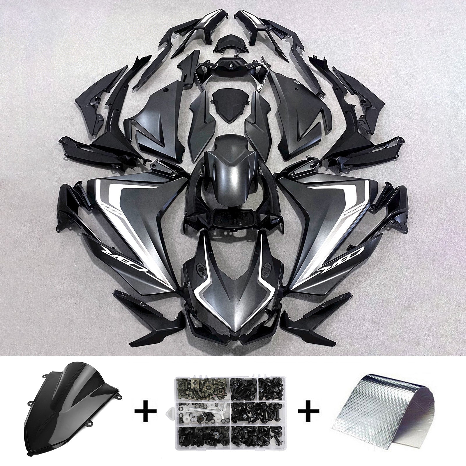 Injection Fairing Kit Bodywork Plastic ABS For Honda CBR500R 2019-2021